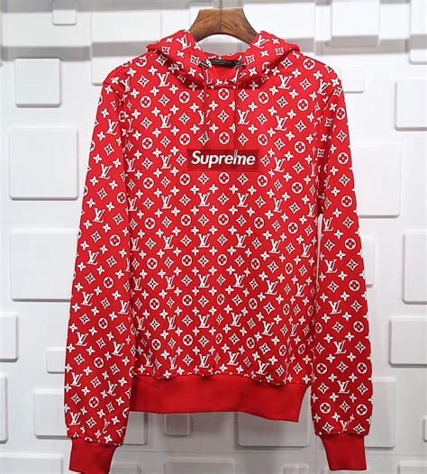 lv supreme tshirt|louis vuitton supreme hoodie cheap.